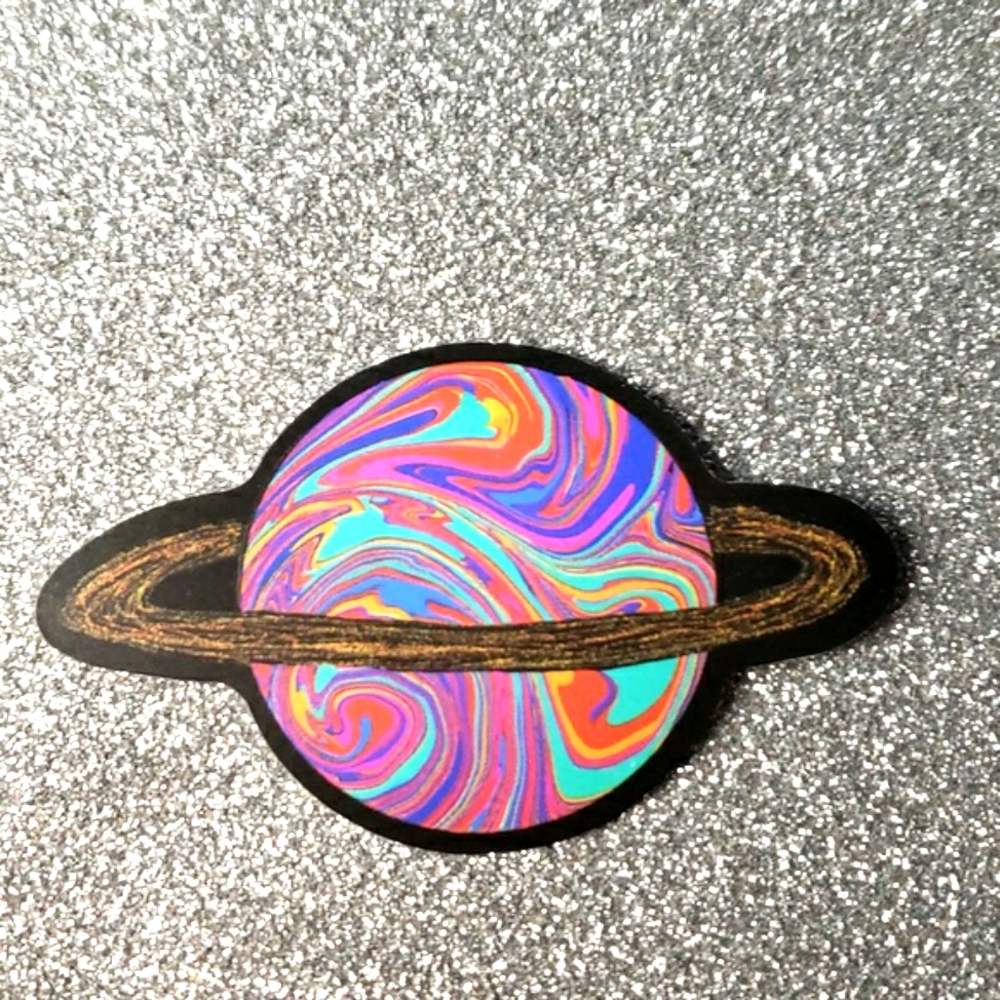 10/$10 SPACE waterproof sticker